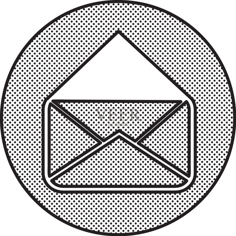 电子邮件和邮件图标符号设计图标素材