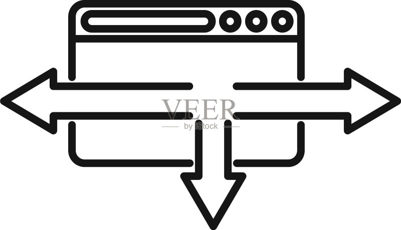 网站解决方案图标轮廓成功图标素材