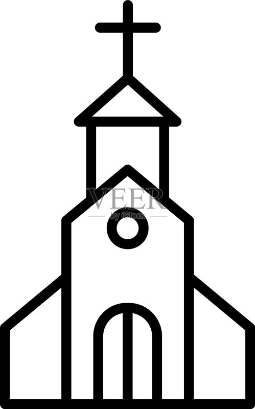 教堂的图标图标素材