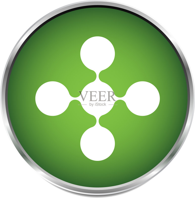 互联圈节点为科技科技图标素材