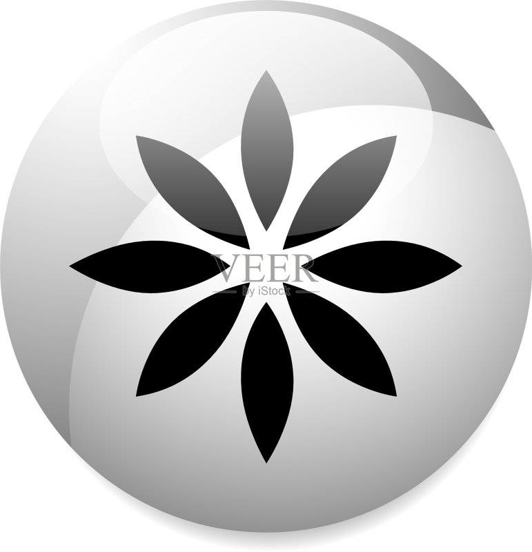 莲花花瓣自然生态生态图标素材