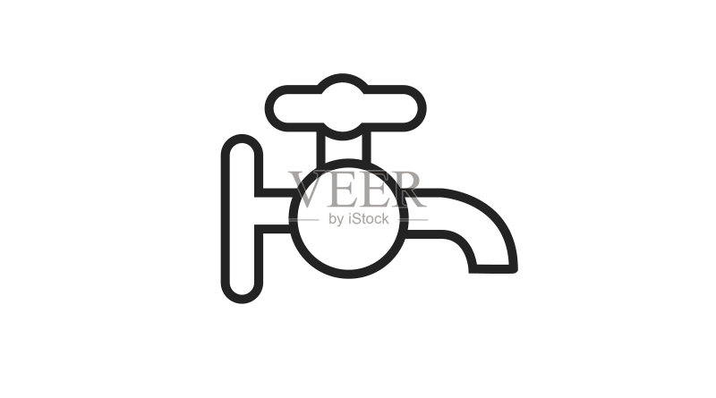 水龙头图标图标素材