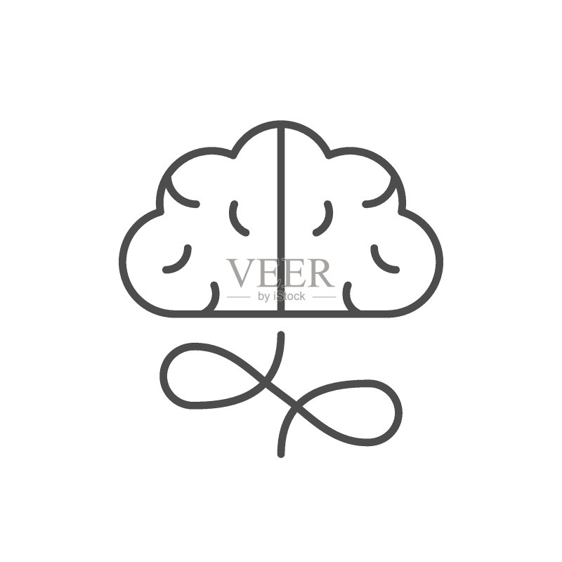 问题解决方案线性图标图标素材