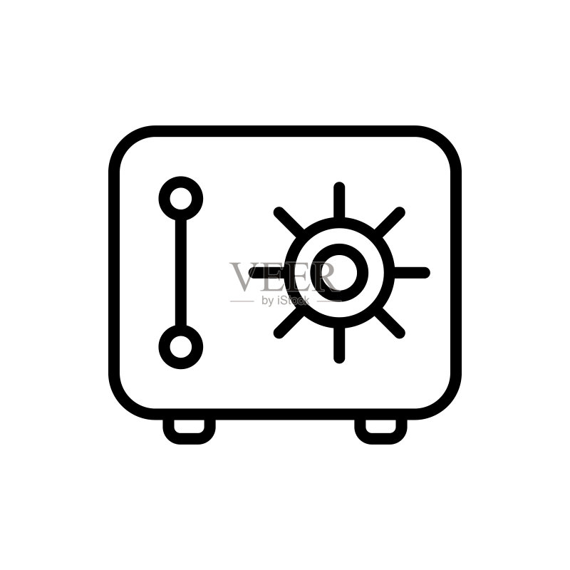 保险箱存款图标图标素材
