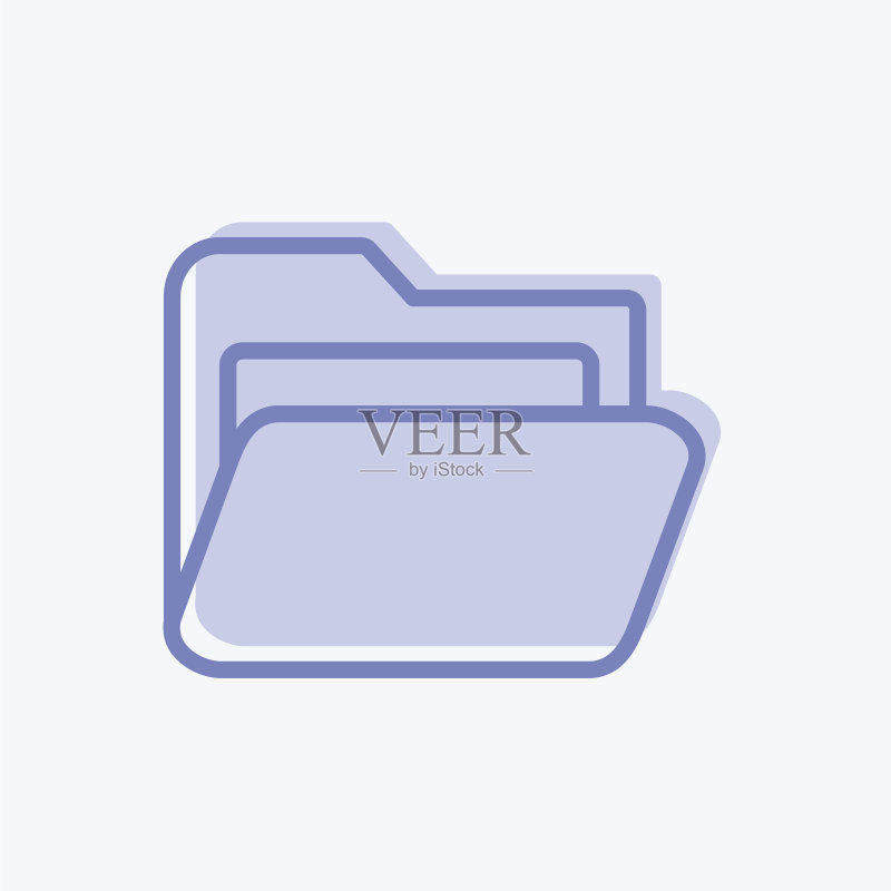 网页界面文件夹图标图标素材