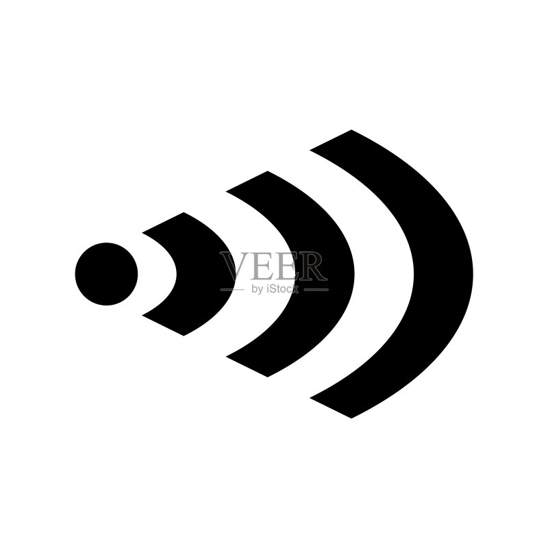 侧面的WIFI图标图标素材