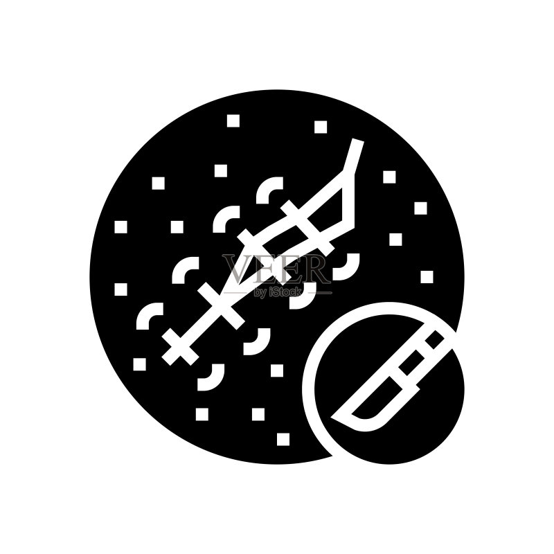 外科切除痣图标矢量图图标素材
