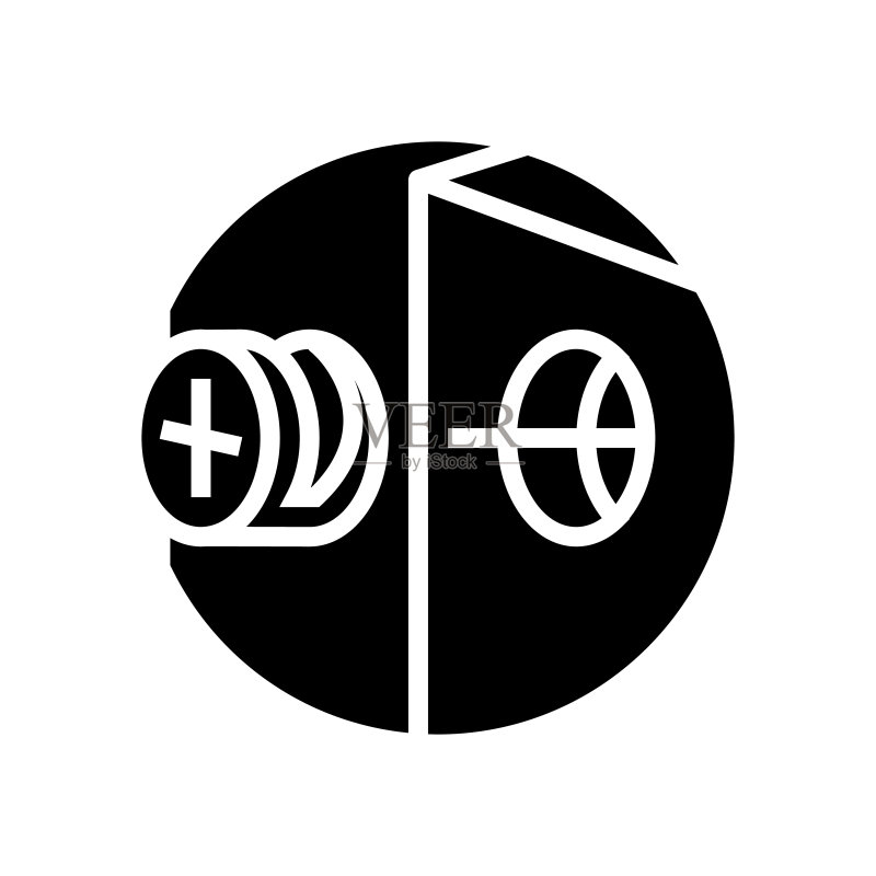 插入螺钉快速组装家具符号图标矢量图图标素材