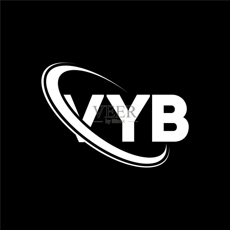 VYB字母标志设计图标素材