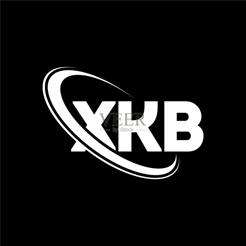 XKB字母标志设计图标素材