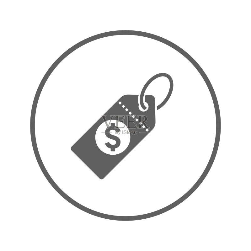 美元、钱币、金融标签图标图标素材