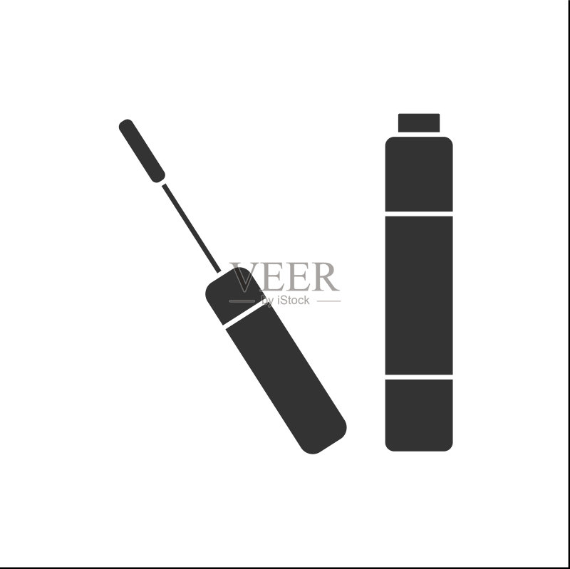 睫毛膏标志图标图标素材