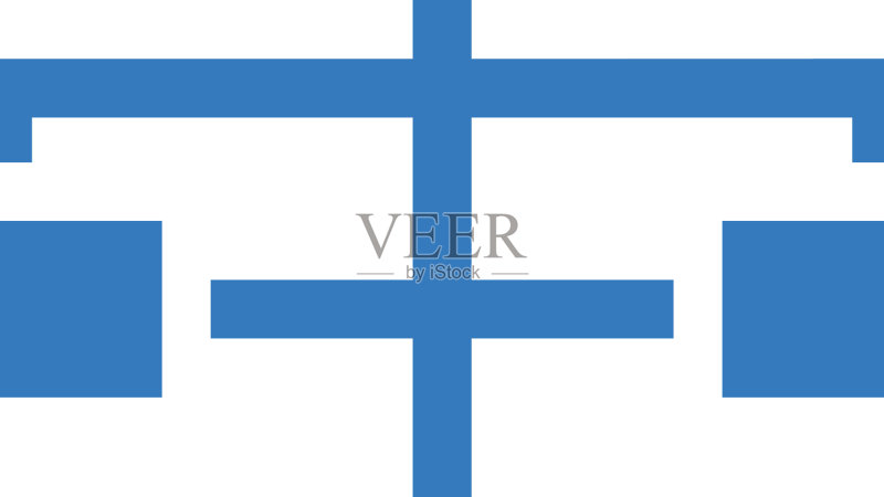 层级路线图图标蓝色设计图标素材