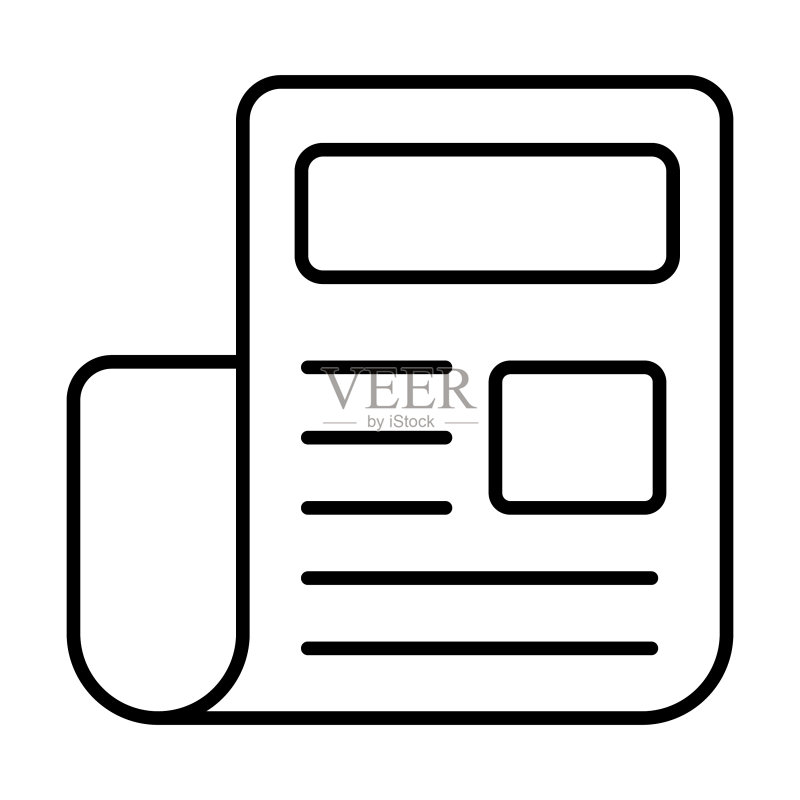 文档爱心轮廓图标图标素材