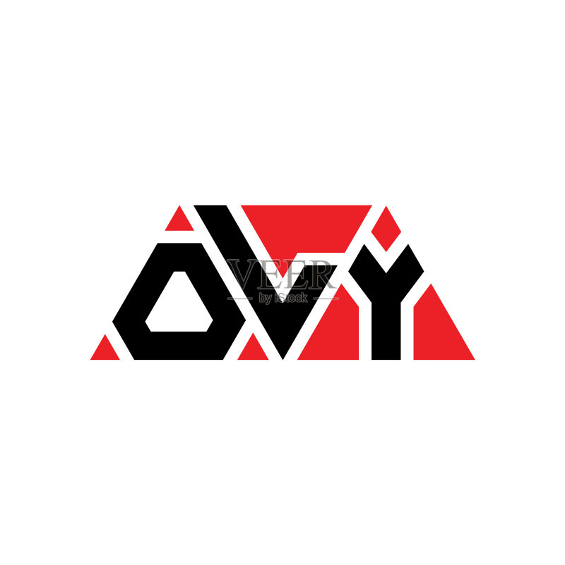 OLY三角形字母标志设计图标素材