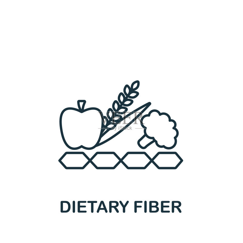 膳食纤维图标模板图标素材