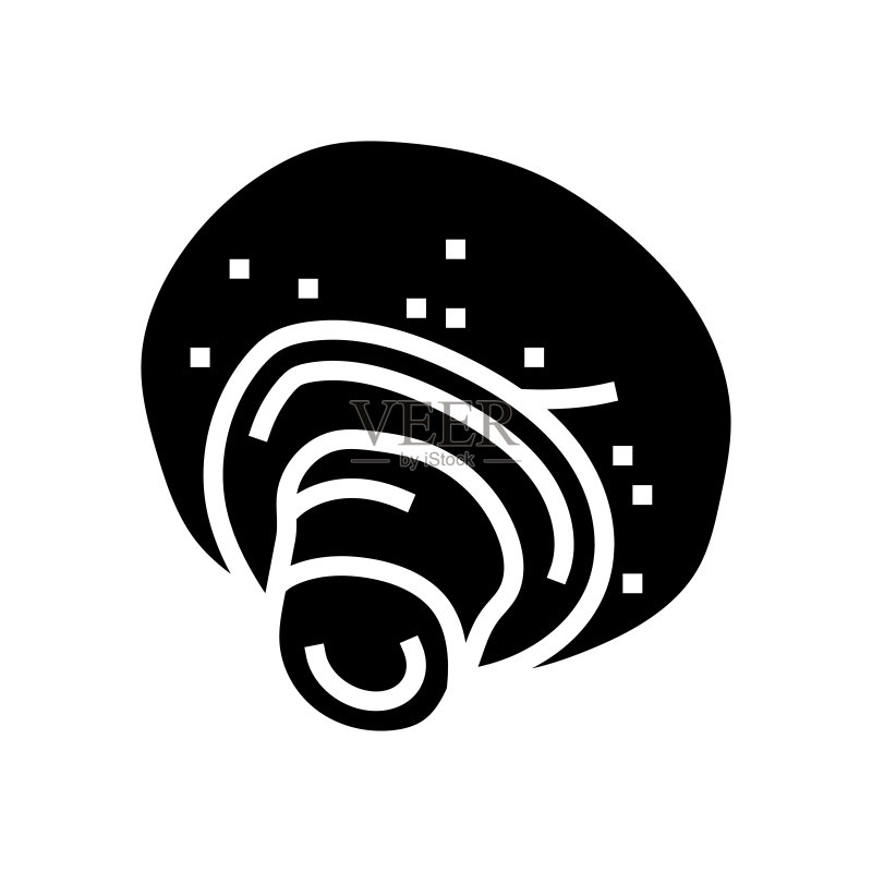 蘑菇标志矢量图图标素材