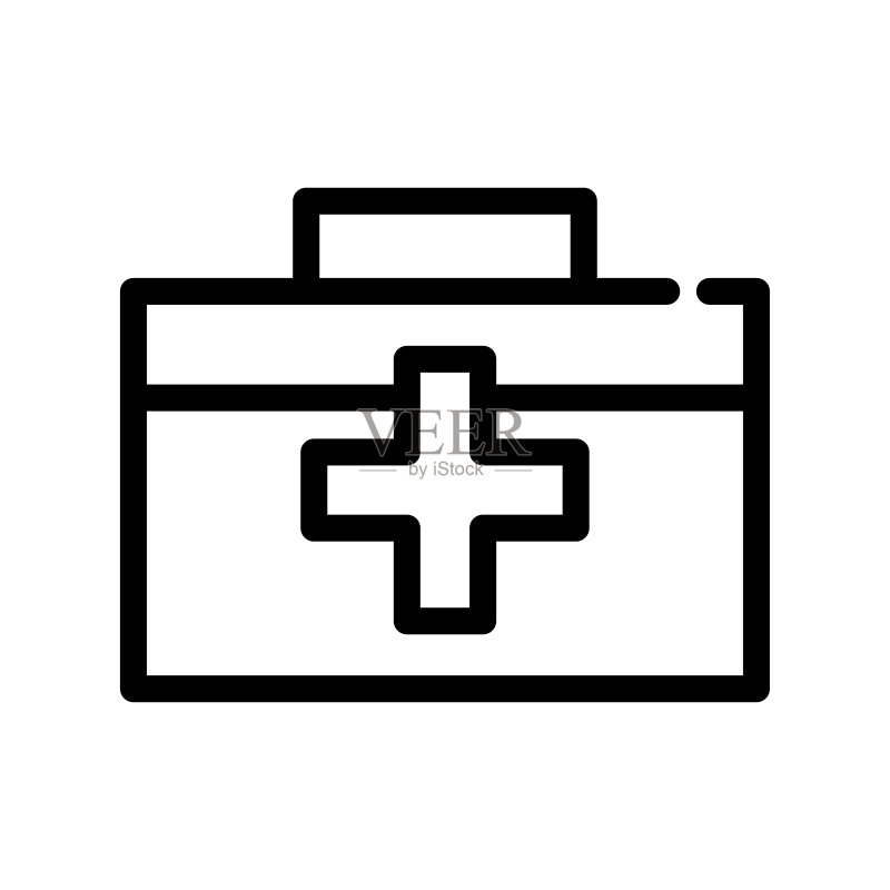 急救箱图标模板设计图标素材