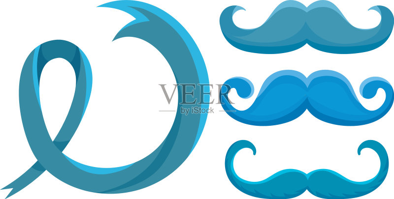 “Movember”图标集图标素材