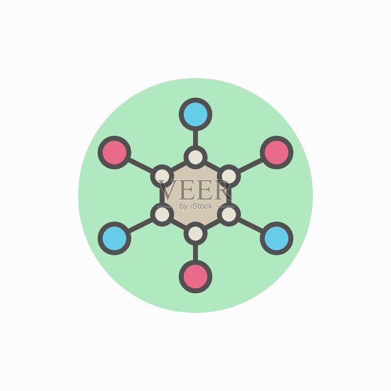 分子矢量图标图标素材