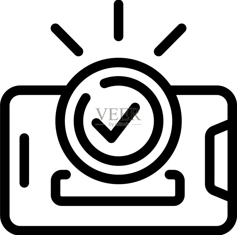 已批准的选举图标图标素材