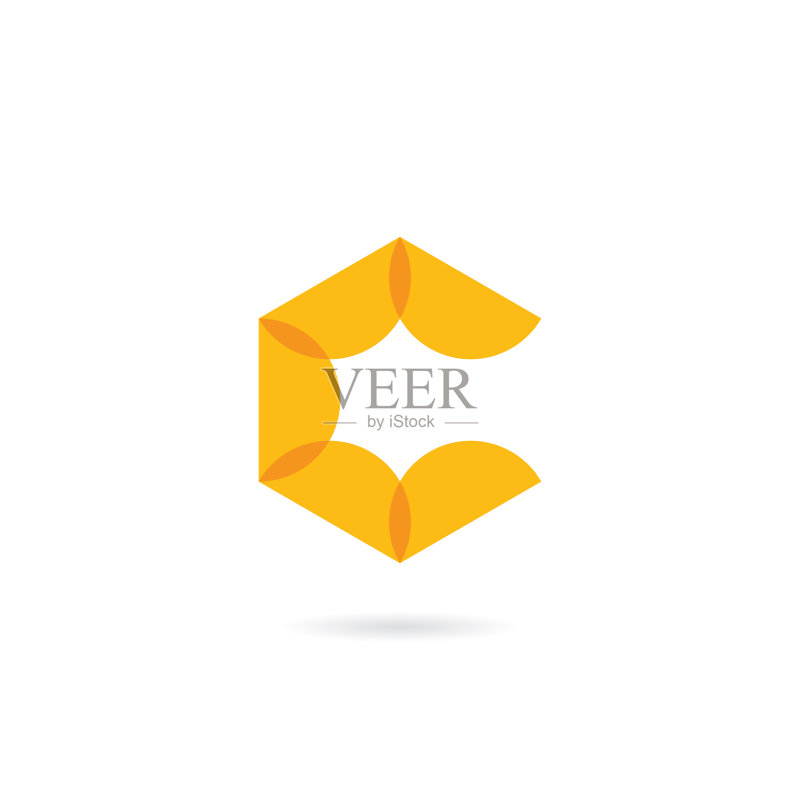矢量C字母创意首字母图标图标素材