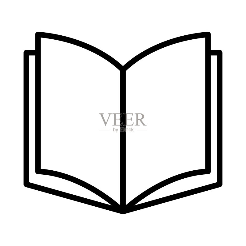教科书线性图标图标素材