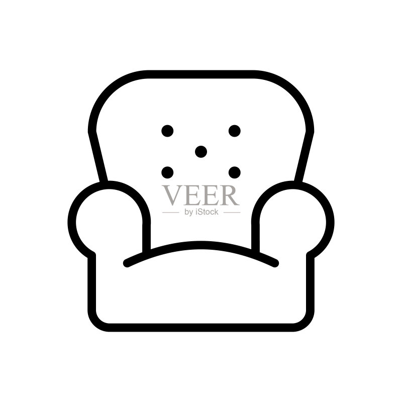 沙发家具图标图标素材