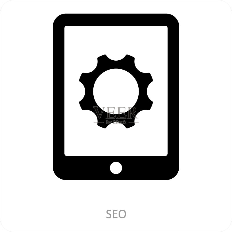 SEO与优化图标概念图标素材