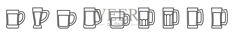 饮料图标图标素材