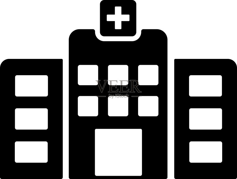 医院图标矢量图标素材