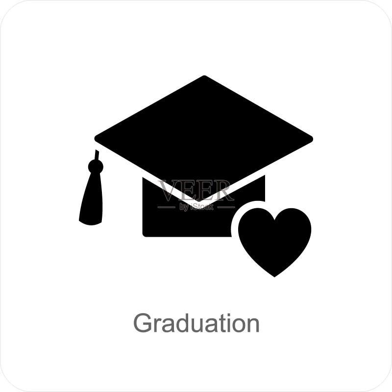 毕业与学位图标概念图标素材