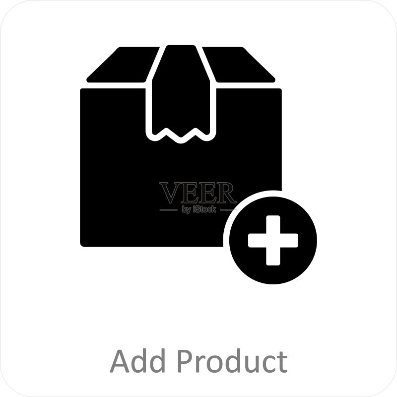添加产品图标概念图标素材