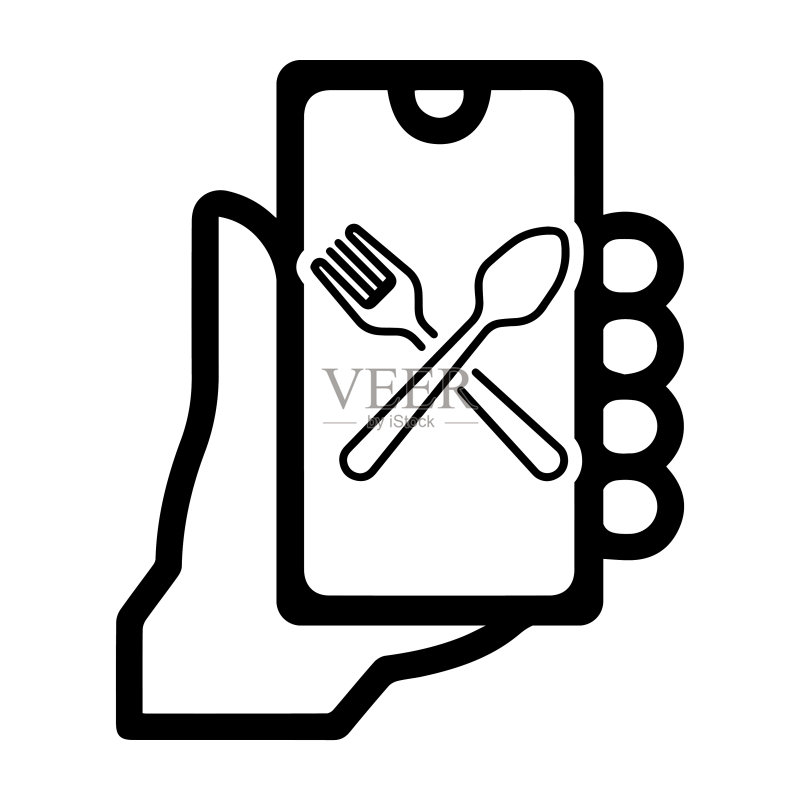 食品配送订单图标图标素材