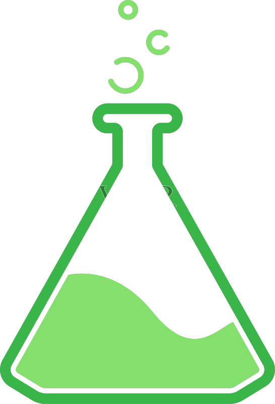 科学实验瓶LOGO图标设计模板图标素材