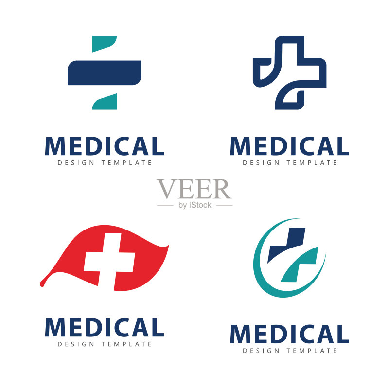 医疗Logo图标设计模板元素图标素材