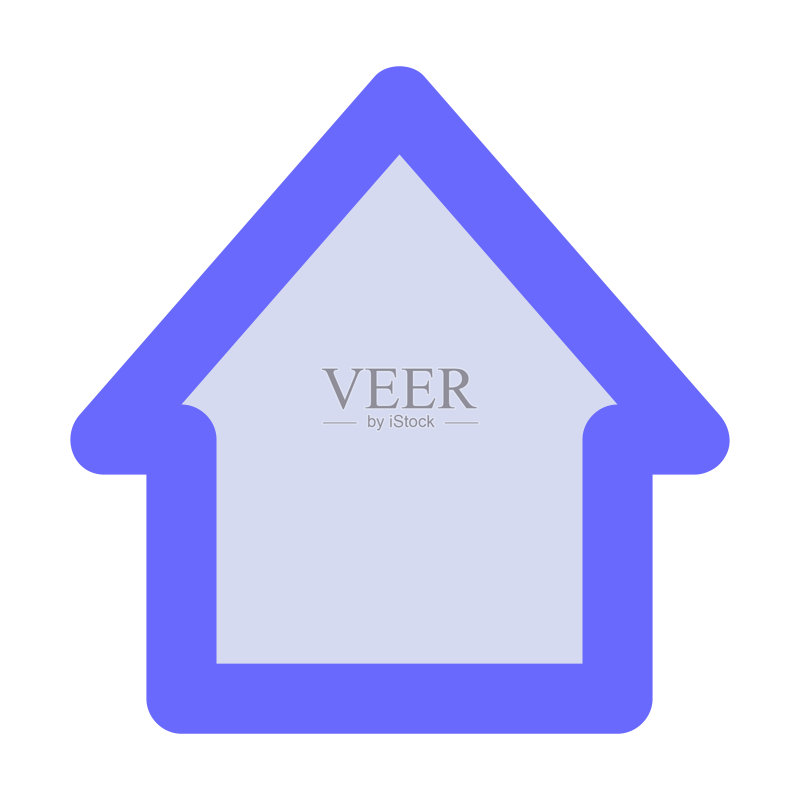 房屋图标孤立图标插图设计图标素材