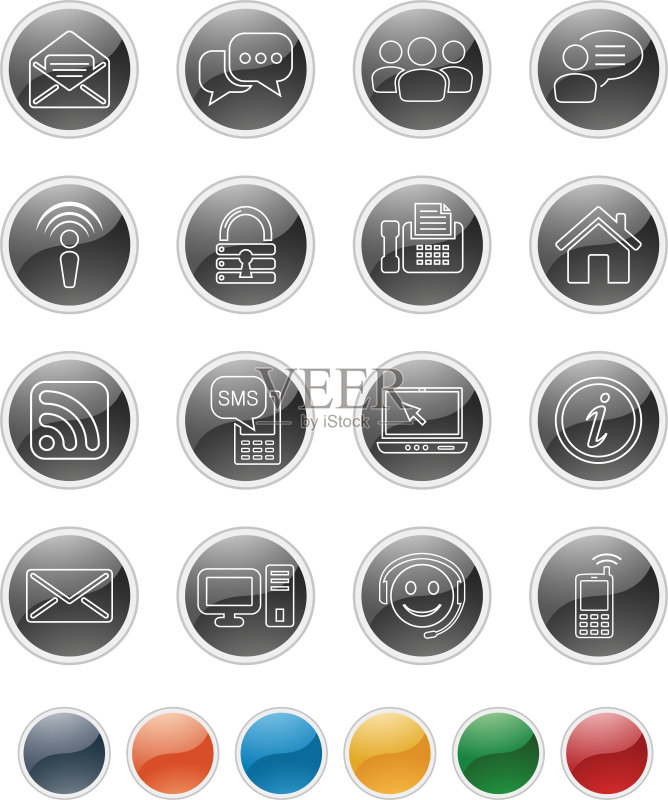 Web和通信图标图标素材