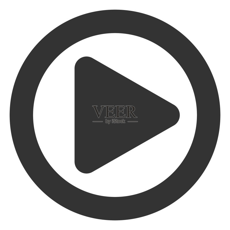播放按钮图标集图标素材