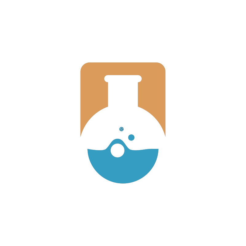 科学实验瓶LOGO图标设计模板图标素材