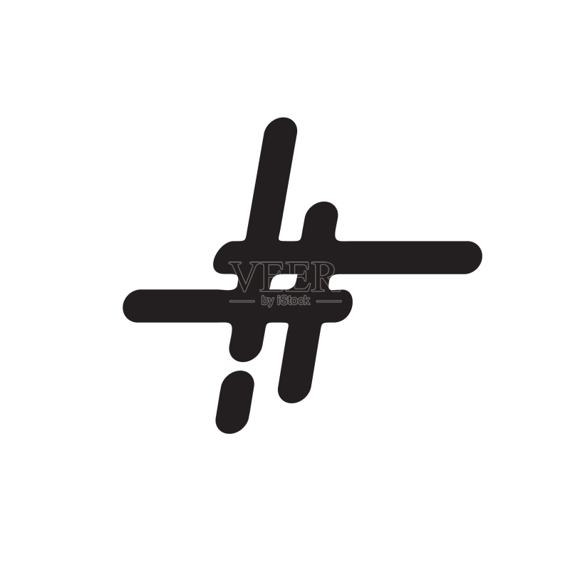 井号图标 logo 设计图标素材