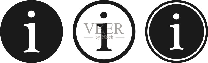 扁平风格信息图标合集图标素材