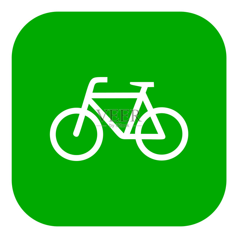 自行车和App图标图标素材