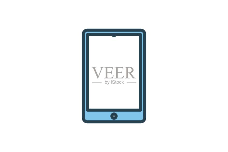 手机气泡图标-通讯相关网站APP扁平风设计图标素材