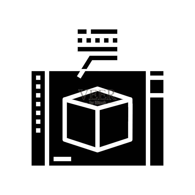 热分析材料工程字形图标矢量图图标素材