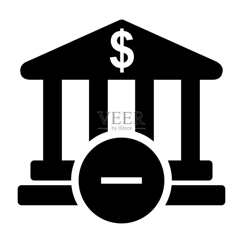 移除银行、银行、金融图标图标素材